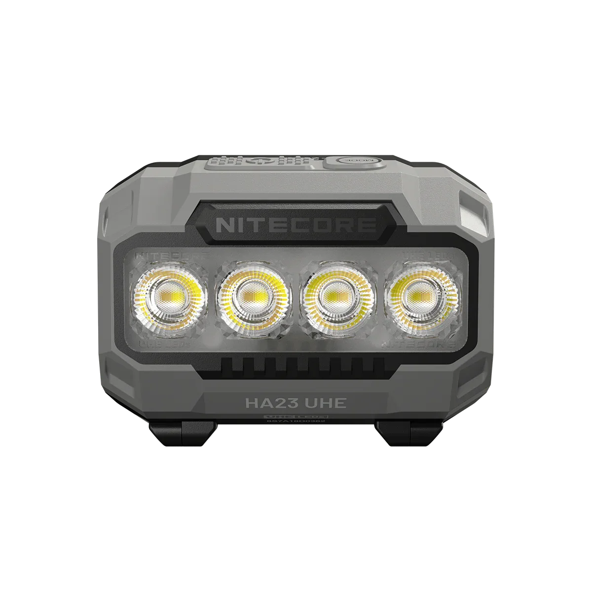 ΦΑΚΟΙ ΚΕΦΑΛΗΣ LED NITECORE HA23 UHE BLACK ROCK - Darivianakis fishing Store