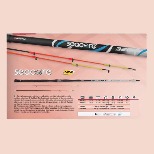 TUBERTINI SEACORE BOLENTINO MAX 120G L2.70M - Darivianakis fishing Store