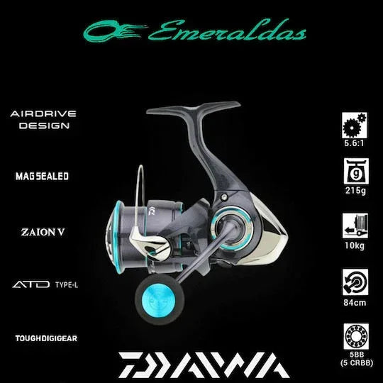 DAIWA EMERALDAS E 23LT 3000SH - Darivianakis fishing Store