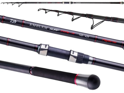DAIWA EMBLEM SURF TYPE-R HYBRID TELE 120G L4.20M - Darivianakis fishing Store