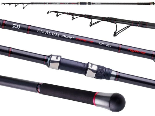 DAIWA EMBLEM SURF TYPE-R HYBRID TELE 120G L4.20M - Darivianakis fishing Store