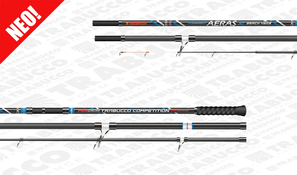 TRABUCCO AERAS XT BEACH MULTI TIP 100G L4.50M - Darivianakis fishing Store