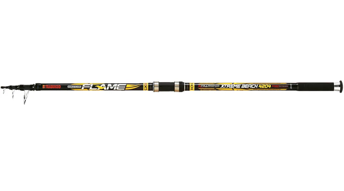 TRABUCCO FLAME XTREME TELE BEACH MULTI TIP 100G L4.50M - Darivianakis fishing Store