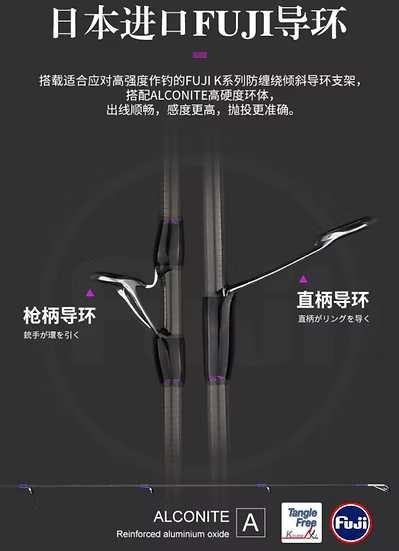 TSURINOYA ELF AJING S752UL 0.6-7G L 2.26M - Darivianakis fishing Store