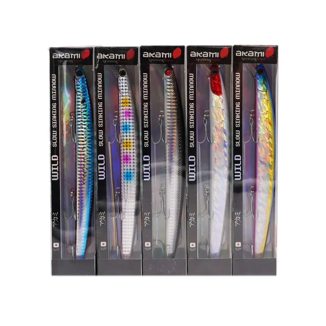 ΕΧΝΗΤΟ ΑΡΓΗΣ ΒΥΘΙΣΗΣ AKAMI WILD MINNOW - Darivianakis fishing Store