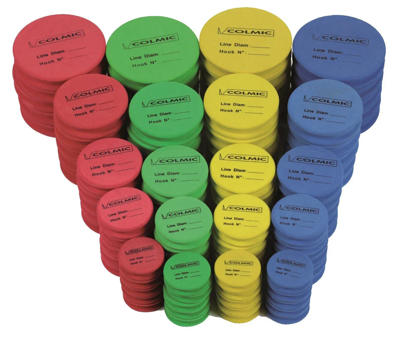 ΘΗΚΕΣ ΠΑΡΑΜΑΛΛΩΝ COLMIC EVA SPOOL SET (20τ) - Darivianakis fishing Store