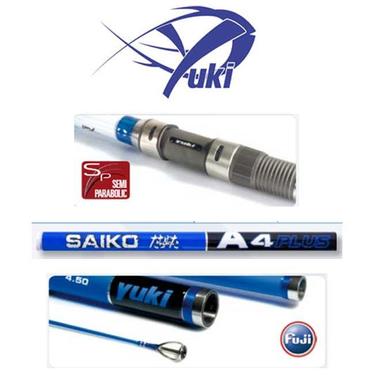 YUKI SAIKOU A4 PLUS SURF HYBRID TIP 100-250G L4.20M - Darivianakis fishing Store