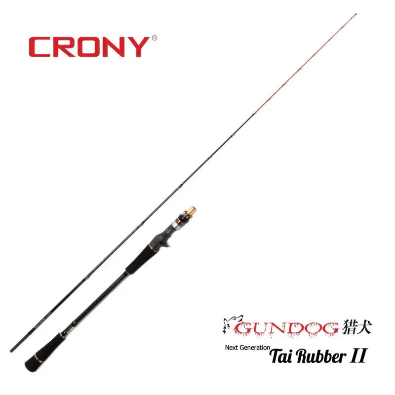 CRONY GUNDOG TAI RUBBER II PE0.6-1.2 MAX LURE 120G L2.14M - Darivianakis fishing Store