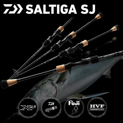 DAIWA SALTIGA SLOW JIGGING 61B-3 PE1.0-2.5 150-260G - Darivianakis fishing Store