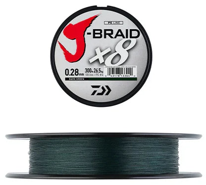 ΝΗΜΑ DAIWA J BRAID X8 - Darivianakis fishing Store