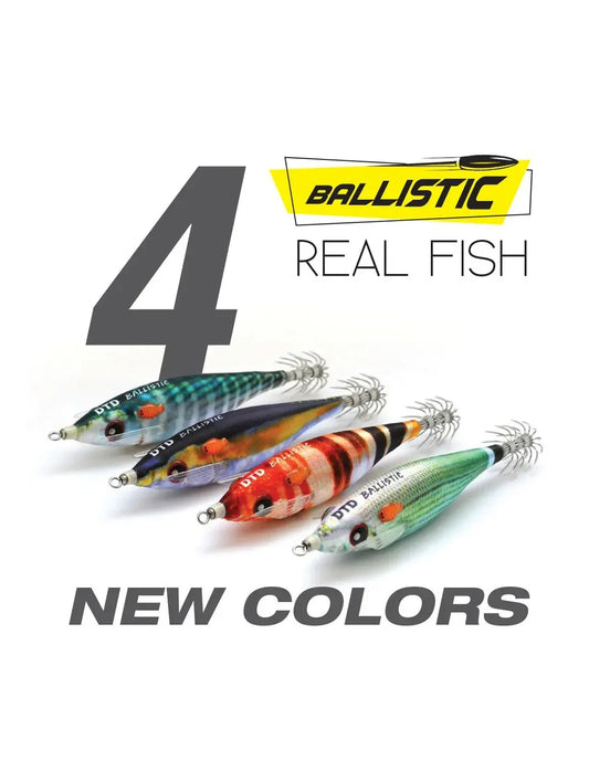 ΚΑΛΑΜΑΡΙΕΡΕΣ DTD BALLISTIC REAL FISH - Darivianakis fishing Store