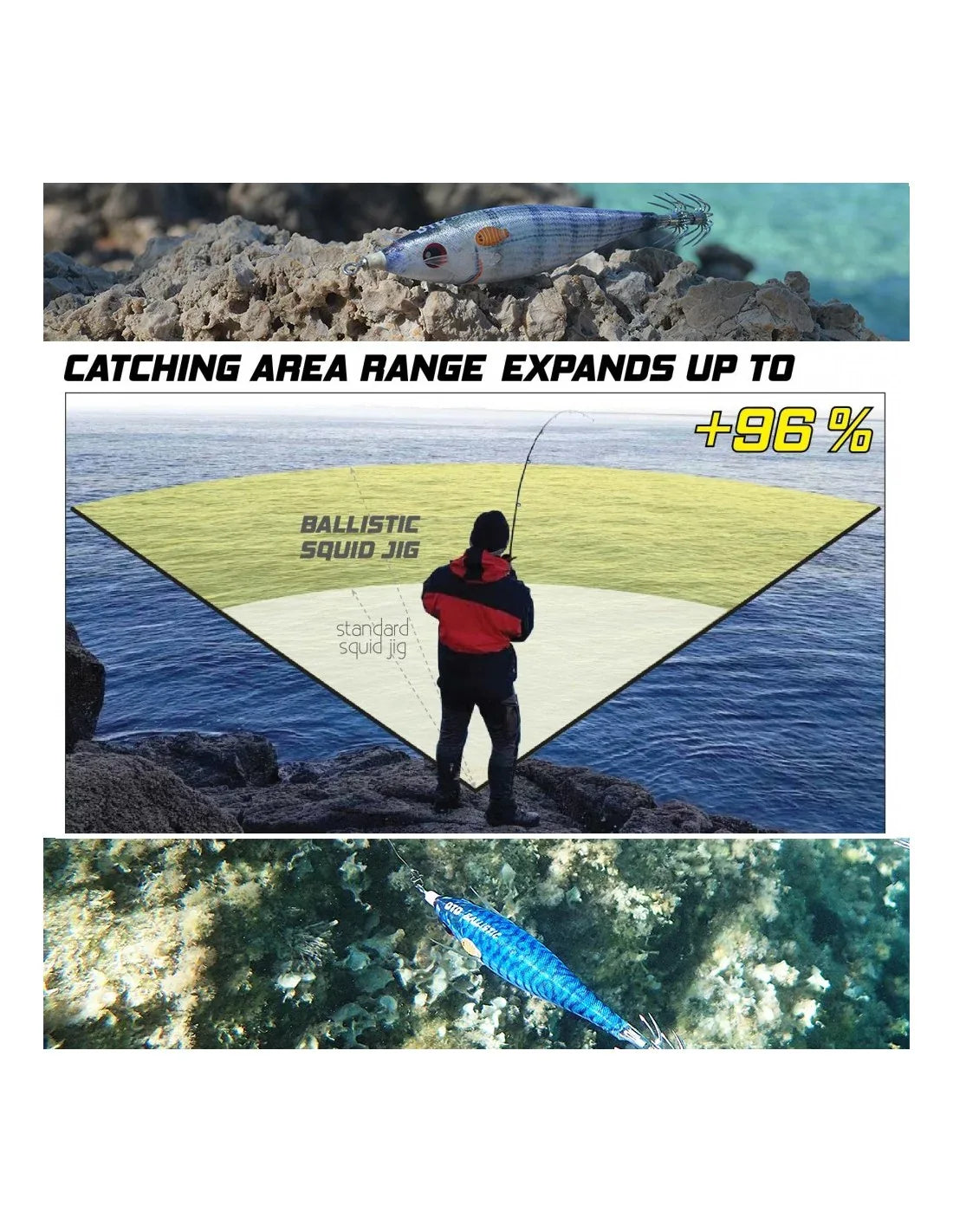 ΚΑΛΑΜΑΡΙΕΡΕΣ DTD BALLISTIC REAL FISH - Darivianakis fishing Store