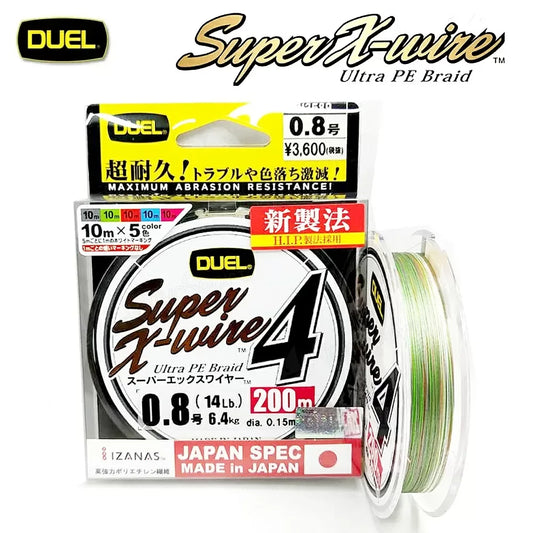 ΝΗΜΑ DUEL SUPER X-WIRE X4 MULTICOLOR - Darivianakis fishing Store