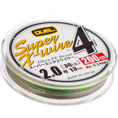 ΝΗΜΑ DUEL SUPER X-WIRE X4 MULTICOLOR - Darivianakis fishing Store
