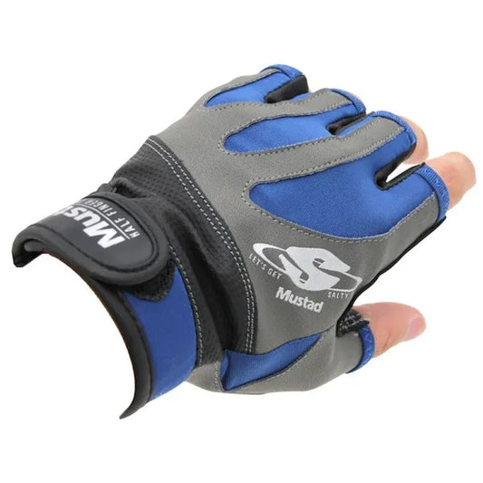 ΓΑΝΤΙΑ MUSTAD HALF FINGER CASTING GLOVES - Darivianakis fishing Store