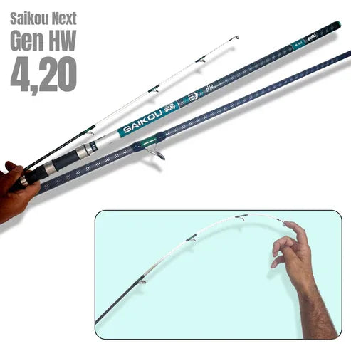 YUKI SURFCASTING SAIKOU NEXT GEN HW 100-250G L4.50M - Darivianakis fishing Store