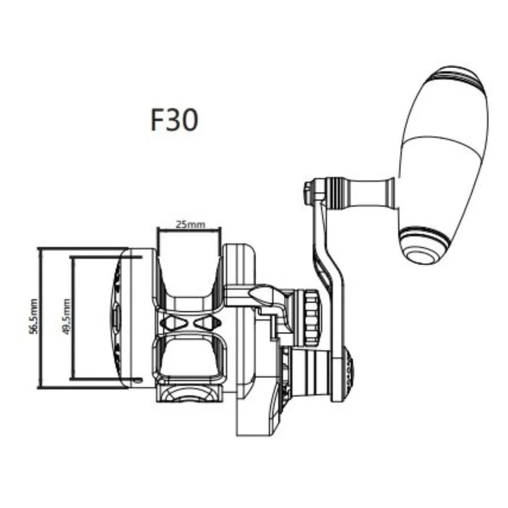 MAXEL TRANSFORMER F30CHL TITAN DARK GRAY ΔΕΞΙΑ - Darivianakis fishing Store