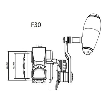 MAXEL TRANSFORMER F30CHL TITAN DARK GRAY ΔΕΞΙΑ - Darivianakis fishing Store