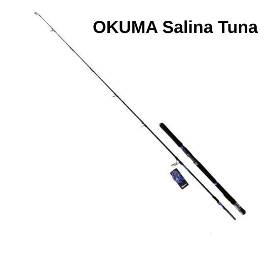 OKUMA SALINA TUNA SMALL SAS762 PE2-3 20-70G L2.28M - Darivianakis fishing Store