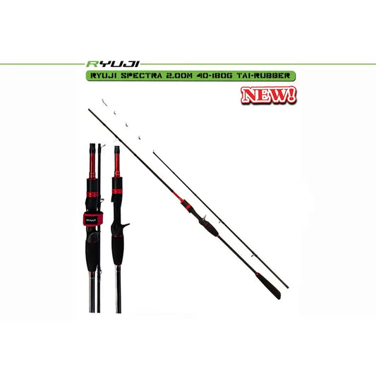RYUJI SPECTRA TAI RUBBER BAICASTING 2.00 PE0.6-2.0 40-180G L2.00M - Darivianakis fishing Store