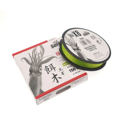 ΝΗΜΑ SUFIX EGI Χ8 NEON LIME - Darivianakis fishing Store