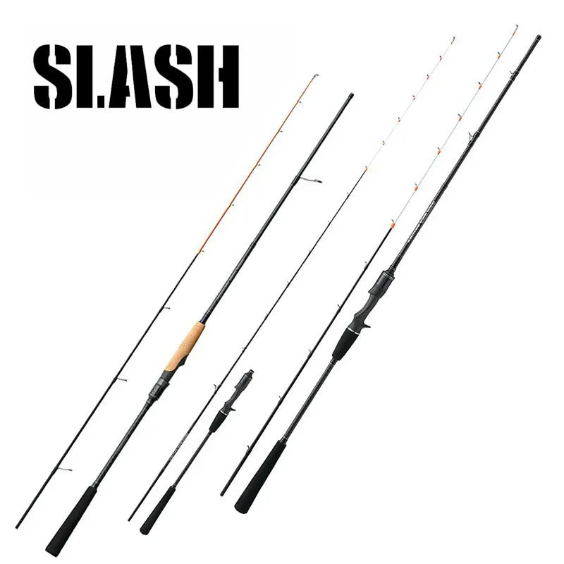 SLASH SPARIDAE PRESTEP TAI RUBBER C672MH PE0.6-1.2 40-300G L2.01M - Darivianakis fishing Store