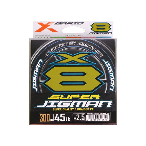 ΝΗΜΑ YGK X-BRAID SUPER JIGMAN X8 - Darivianakis fishing Store