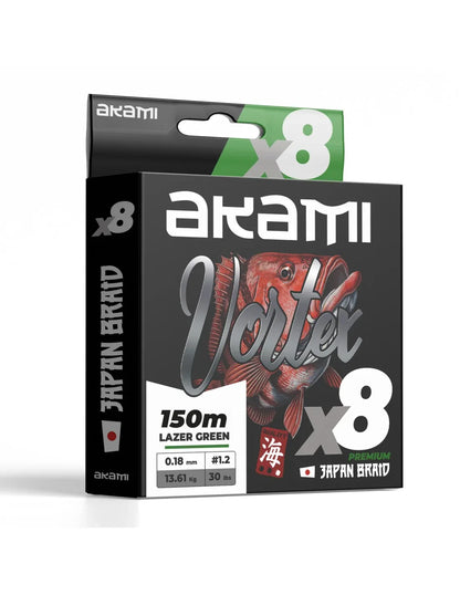 ΝΗΜΑ AKAMI VORTEX 8X - Darivianakis fishing Store