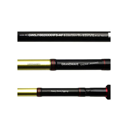 DAIWA GRANDWAVE SHORE JIGGING PE1.5-3.0 JIG WT 28-84G L2.90M - Darivianakis fishing Store