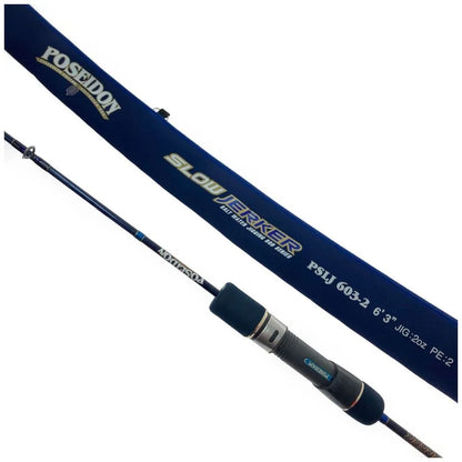 POSEIDON EVER GREEN SLOW JIGGING JERKER PSLG 603-6 PE3 150-300G L1.91M - Darivianakis fishing Store