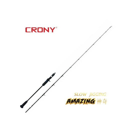 CRONY AMAZING SLOW JIGGING PE1.0-2.0 MAX 200G L1.91M - Darivianakis fishing Store