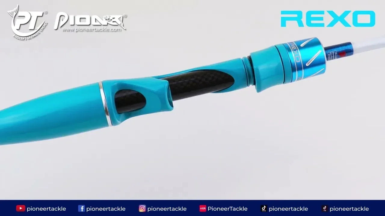 PIONEER REXO MEDIUM LIGHT JIGGING 20-60G L1.90M - Darivianakis fishing Store