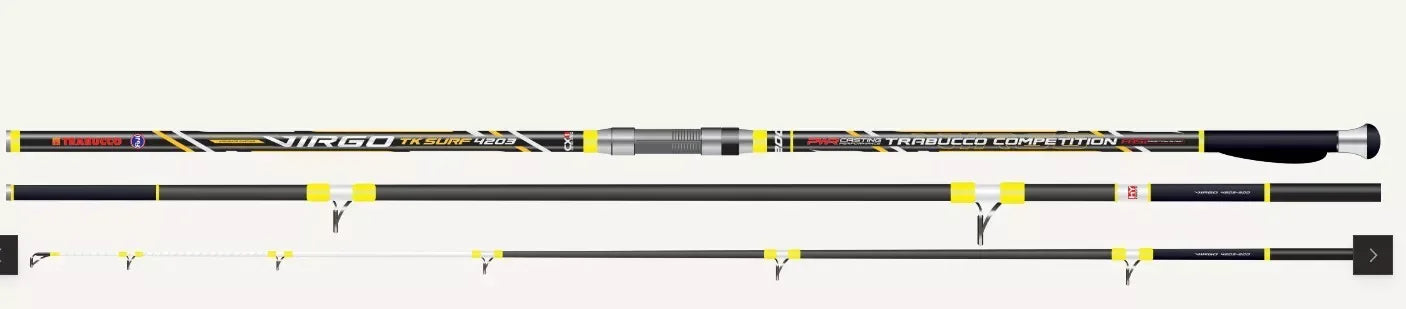 TRABUCCO VIRGO TK SURF 200G L4.20M - Darivianakis fishing Store