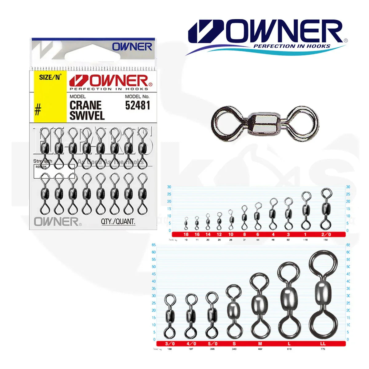 ΣΤΡΙΦΤΑΡΙΑ OWNER 52481 - Darivianakis fishing Store