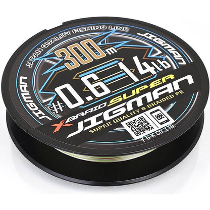 ΝΗΜΑ YGK X-BRAID SUPER JIGMAN X8 - Darivianakis fishing Store