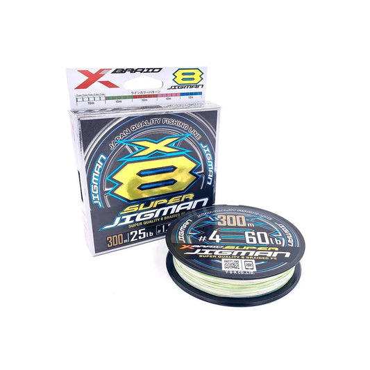 ΝΗΜΑ YGK X-BRAID SUPER JIGMAN X8 - Darivianakis fishing Store
