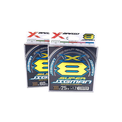 ΝΗΜΑ YGK X-BRAID SUPER JIGMAN X8 - Darivianakis fishing Store